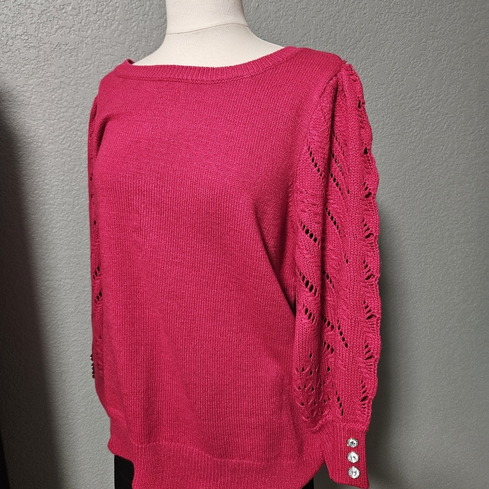 Pink sweater